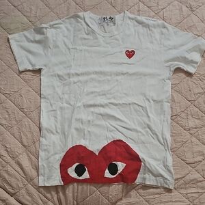 Comme des Garçons Play White Tee